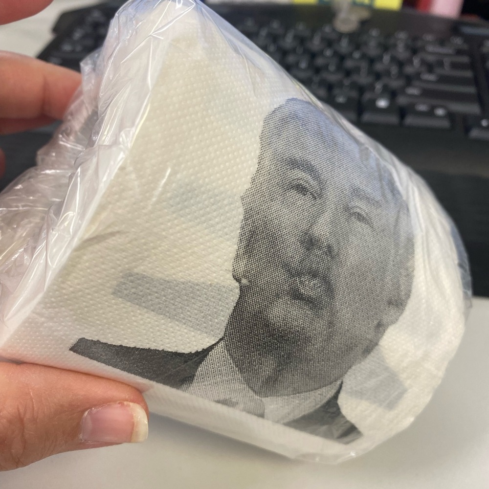 Novelty Toilet Paper with Printed Design